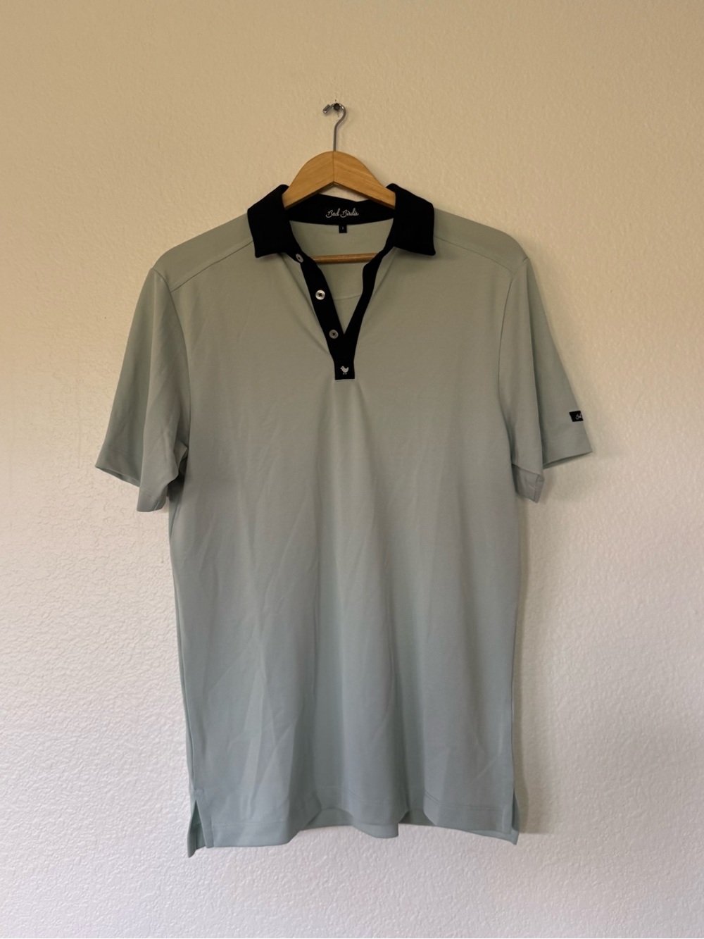 Men’s blue polo shirt